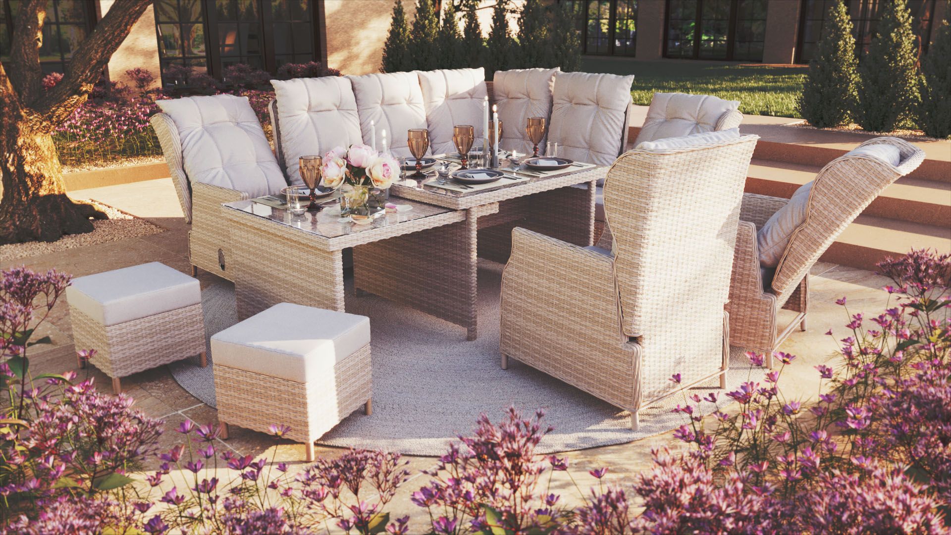 Bari bistro online set
