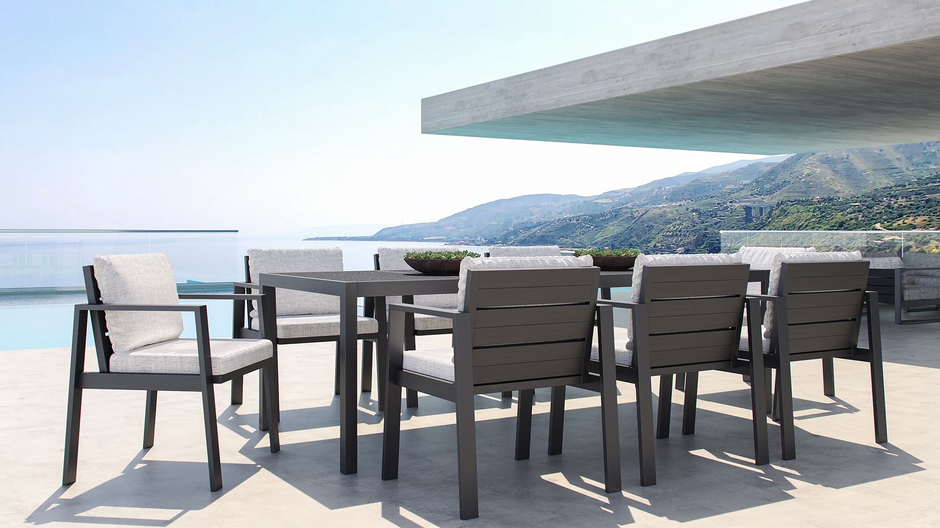 Stylish Garden Furniture Set ROSARIO arteliadesign.co.uk