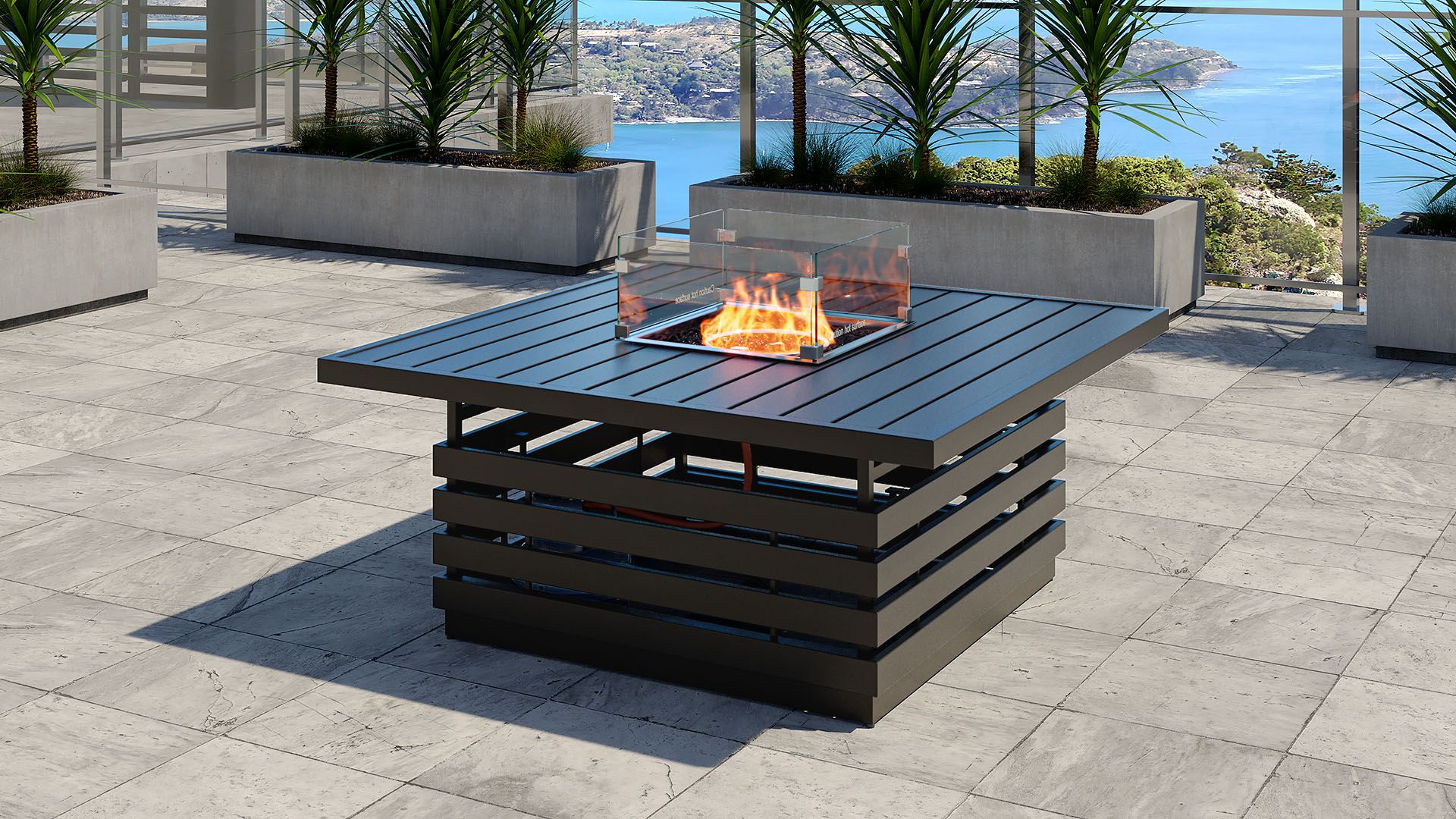 Orren ellis shop fire pit table