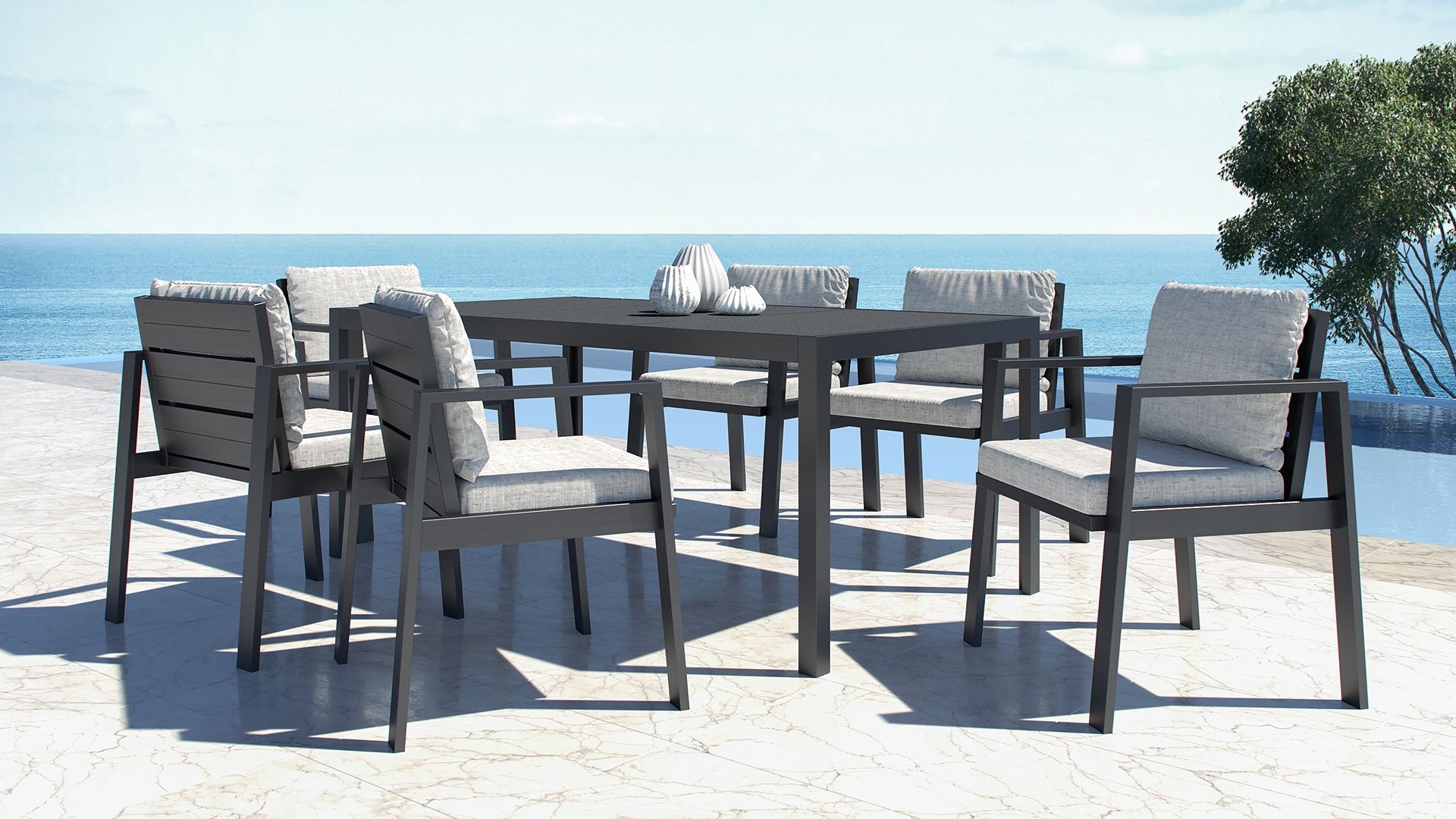 Stylish Garden Furniture Set ROSARIO arteliadesign.co.uk