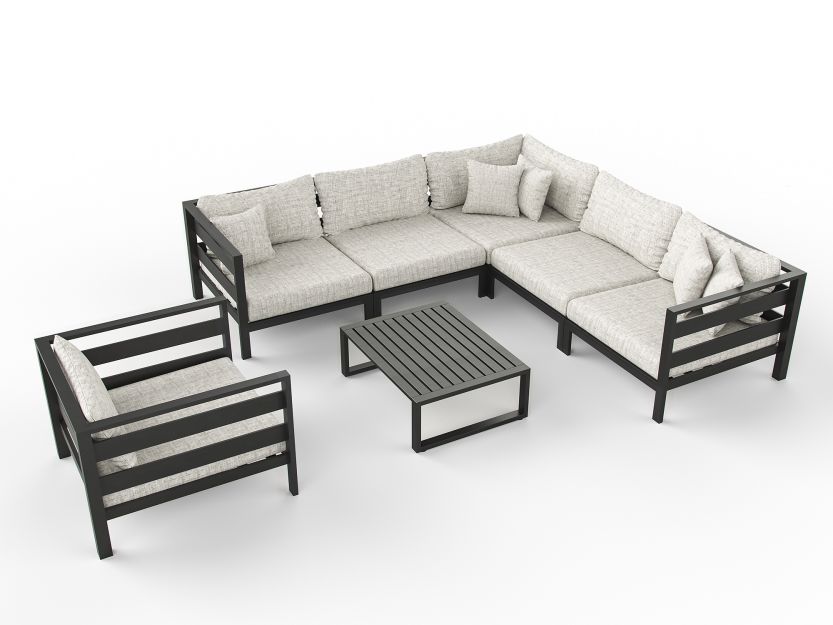 Stylish Garden Furniture Set ADRIANO L arteliadesign.co.uk