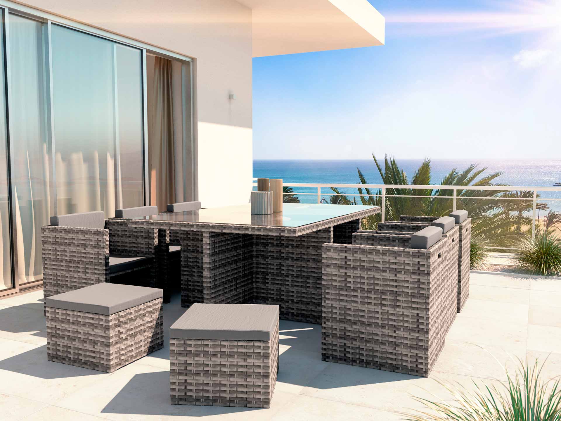 Rattan cube Set Brooklyn L (Brooklyn 2018)